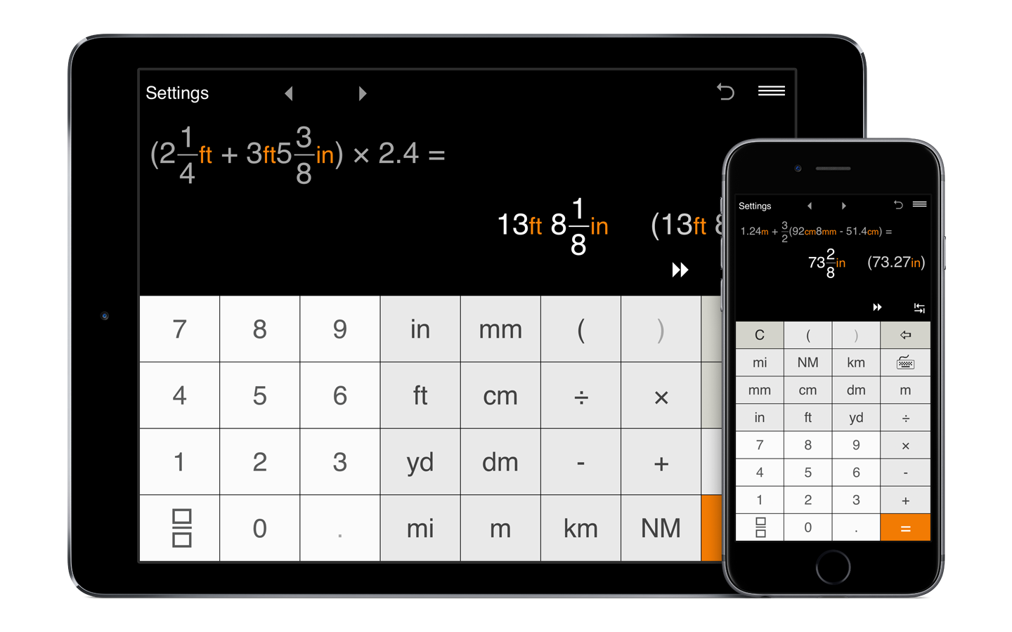 Contruction calculator ideal for carpenters and contructors